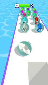Baixar Marble Run 3D-Color Ball Race Simuladores para Android captura de tela 2