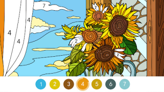 Baixar Daily Coloring Paint by Number Educacional para Android captura de tela 5