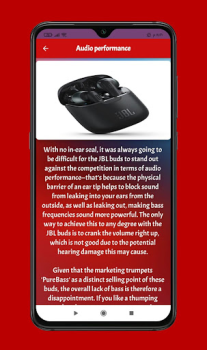 Baixar Jbl Tune 225 Tws Guide Educação para Android captura de tela 2