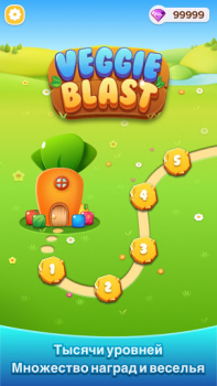 Baixar Explosão Veggie Casual para Android captura de tela 2