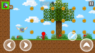 Baixar Red Stickman Parkour Fighter Aventura para Android captura de tela 3