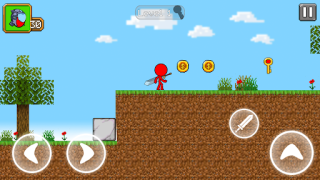 Baixar Red Stickman Parkour Fighter Aventura para Android captura de tela 4
