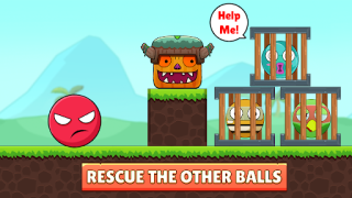 Baixar Red Ball & Stick Hero Aventura para Android captura de tela 3