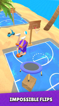 Baixar Hoop World: Flip Dunk Game 3D Jogos de esporte para Android captura de tela 5