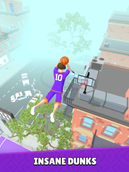 Baixar Hoop World: Flip Dunk Game 3D Jogos de esporte para Android captura de tela 6