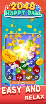 Baixar Happy Ball 2048-merge 3D ball Casual para Android captura de tela 3