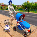 Baixar  Anime Mãe Gêmea Bebês Vida