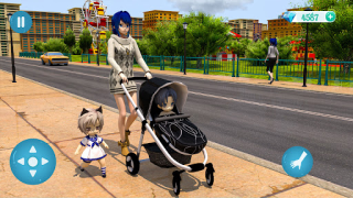 Baixar Anime Mãe Gêmea Bebês Vida Jogos de papéis para Android captura de tela 5