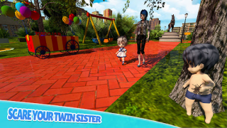 Baixar Anime Mãe Gêmea Bebês Vida Jogos de papéis para Android captura de tela 6