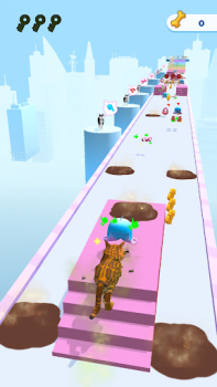 Baixar Cats run 3D Simuladores para Android captura de tela 5