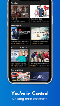 Baixar Sling TV: Live TV + Freestream Entretenimento para Android captura de tela 5