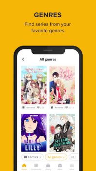 Baixar Tapas – Comics and Novels Histórias em quadrinhos para Android captura de tela 3