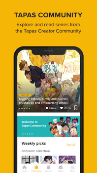 Baixar Tapas – Comics and Novels Histórias em quadrinhos para Android captura de tela 4