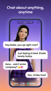 Baixar Replika: Meu amigo IA Saúde e Bem-estar para Android captura de tela 2