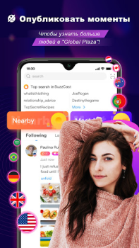 Baixar BuzzCast - Live Video Chat App Social para Android captura de tela 4