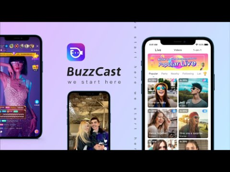 Baixar BuzzCast - Live Video Chat App Social para Android captura de tela 8