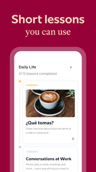 Baixar Babbel: Aprenda inglês e mais Educação para Android captura de tela 3