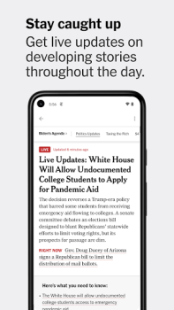 Baixar The New York Times Notícias e Revistas para Android captura de tela 3