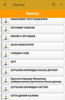Baixar Namoz Kitobi Livros e Referências para Android captura de tela 7