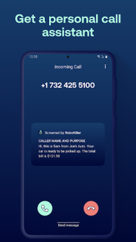 Baixar Robokiller - Spam Call Blocker Contato para Android captura de tela 6