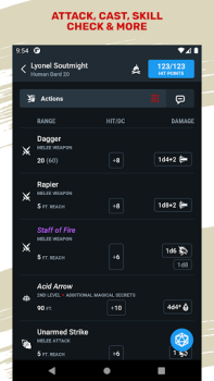 Baixar D&D Beyond Entretenimento para Android captura de tela 6