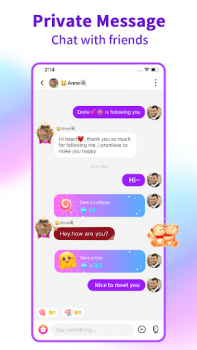 Baixar LiveMe Pro - Faça amizade Social para Android captura de tela 4