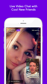 Baixar Coco - Live Video Chat HD Contato para Android captura de tela 2
