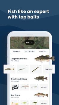 Baixar Fishbrain Rede Social Pescaria Esporte para Android captura de tela 2
