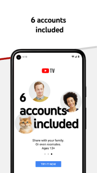 Baixar YouTube TV: Live TV & more Entretenimento para Android captura de tela 5