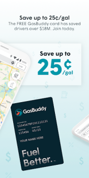 Baixar GasBuddy: Find & Pay for Gas Viagens para Android captura de tela 2