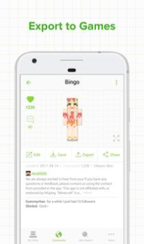 Baixar Skinseed for Minecraft Entretenimento para Android captura de tela 3