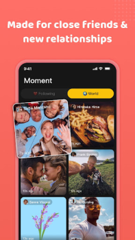 Baixar LiveIn - Share Your Moment Contato para Android captura de tela 5