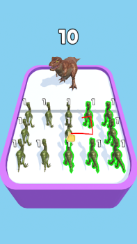 Baixar Merge Master - Jogo Dinossauro Arcade para Android captura de tela 3