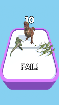 Baixar Merge Master - Jogo Dinossauro Arcade para Android captura de tela 4