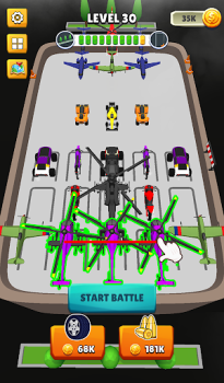 Baixar Merge Master: Car Evolution Arcade para Android captura de tela 2
