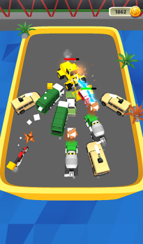 Baixar Merge Master: Car Evolution Arcade para Android captura de tela 3