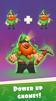 Baixar Gnome Diggers: Jogos de mina Simuladores para Android captura de tela 3