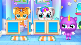 Baixar Jogo De Cuidar Bebê Unicórnio Jogos de Aprendizagem para Android captura de tela 3