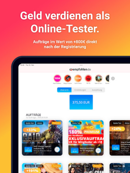 Baixar testerup - earn money Finanças para Android captura de tela 7