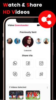 Baixar Video Downloader With VPN Editores e Reprodutores de Vídeo para Android captura de tela 2