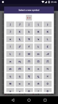 Baixar Text converter (текст символам Personalização para Android captura de tela 7