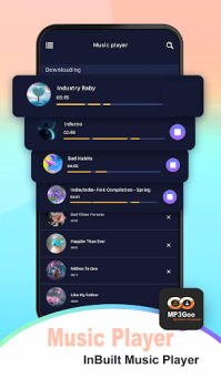 Baixar Mp3Goo - Mp3 Music Downloader Música e áudio para Android captura de tela 2
