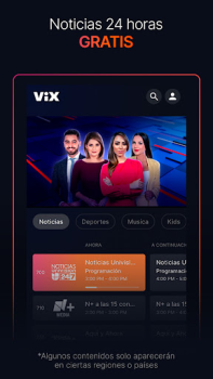 Baixar ViX: TV, Deportes y Noticias Entretenimento para Android captura de tela 4