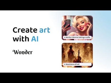 Baixar Wonder - AI Art Generator Arte e design para Android captura de tela 8