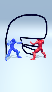 Baixar Draw Action: Freestyle Fight Jogos de ação para Android captura de tela 2