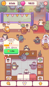 Baixar Cat Snack Bar : Cat Food Games Simuladores para Android captura de tela 3