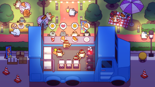 Baixar Cat Snack Bar : Cat Food Games Simuladores para Android captura de tela 6