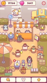 Baixar Cat Snack Bar : Cat Food Games Simuladores para Android captura de tela 7