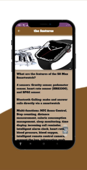 Baixar SmartWatch S8 Max Guide Educação para Android captura de tela 5