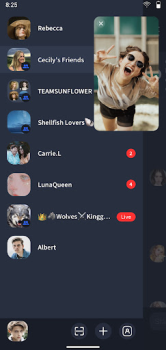 Baixar Fambase: Live & Group Chat Estilo de vida para Android captura de tela 5